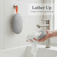 Soap Pouch Foaming, Quick Foaming Bath Soap Net for Manual Use, for Cleansing