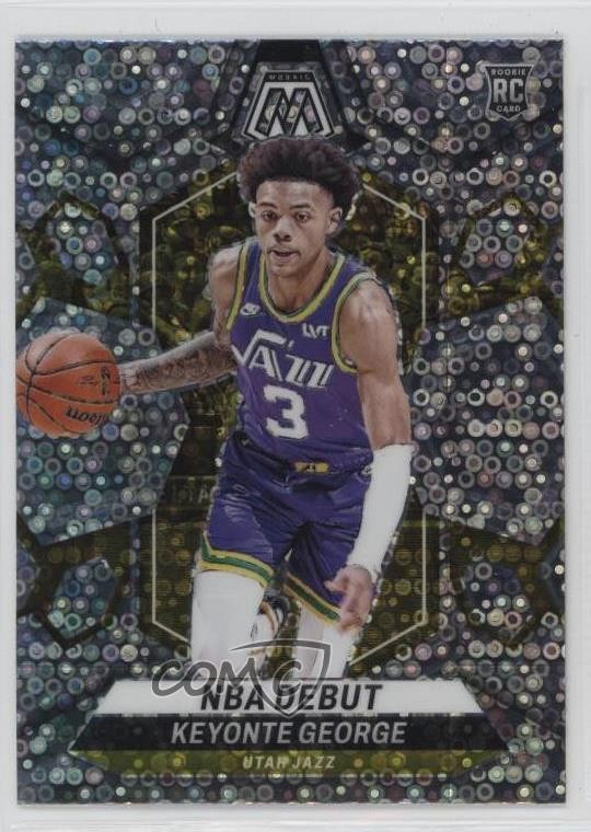 2023 Mosaic NBA Debut Fast Break Silver Prizm Keyonte George #251 Rookie RC 1nr7