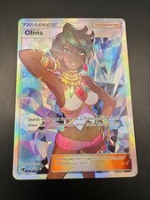 Olivia Full Art Ultra Rare Card 111/111 Crimson Invasion Pokemon TCG on eBay