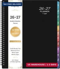 Planner 2026-2027- 2026-2027 Planner Weekly and Monthly, 9" x 11" Academic Pla