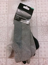 TU Men's Trainers Socks 4 Pack  Size 6-8.5