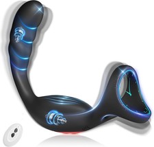 Analvibratoren für Mann Anal Plug mit Penisring Sex Toys Prostata Stimulation