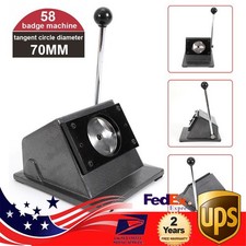 Button Maker 58mm Card Badge Punch Press Machine 500 grams Parts Circle Cutter