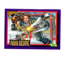 1993 Classic Hockey Superheroes #SS2 Manon Rheaume Insert Card Atlanta Knights