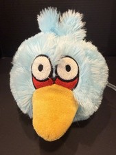 Angry Birds 5 Blue Bird Jay Plush Stuffed Animal Toy No Sound 2010 Commonwealth
