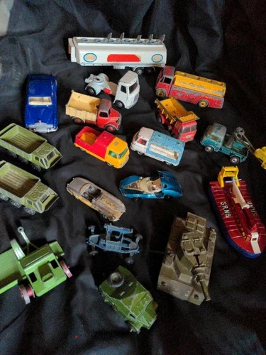Vintage Corgi Dinky Toys  Job Lot trucks cars etc Diecast