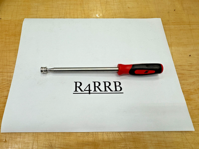 #ad Snap on Tools RED Soft Grip 8quot; 26quot; Telescoping 2lb Magnetic Pick Up Tool PTM2R $42.95