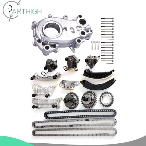 Timing Chain Kit Oil Pump Bolts For 04-07 Cadillac Saturn 2.8L 3.6L DOHC N36A