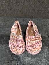 Toms Girls Multicolored Slip On Flats Size 5T