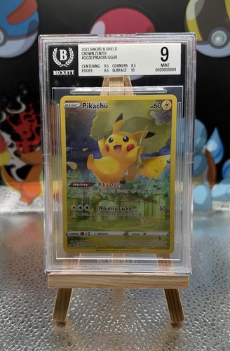 Pikachu graded BGS 9 for sale on eBay