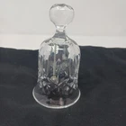 Waterford Lismore Pattern?  Bell 5" Elegant Vintage Crystal Signed