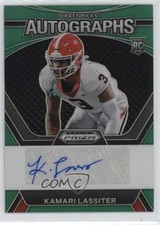 2024 Panini Prizm Draft Picks Green Kamari Lassiter #DPA-KLR Auto 04fu