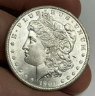 Mint State 1900-O Morgan Silver Dollar (original surfaces) U.S. $1 Coin BU MS