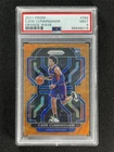 2021-22 Panini Prizm Cade Cunningham #282 Rookie RC Orange Wave /60 PSA 9 MINT