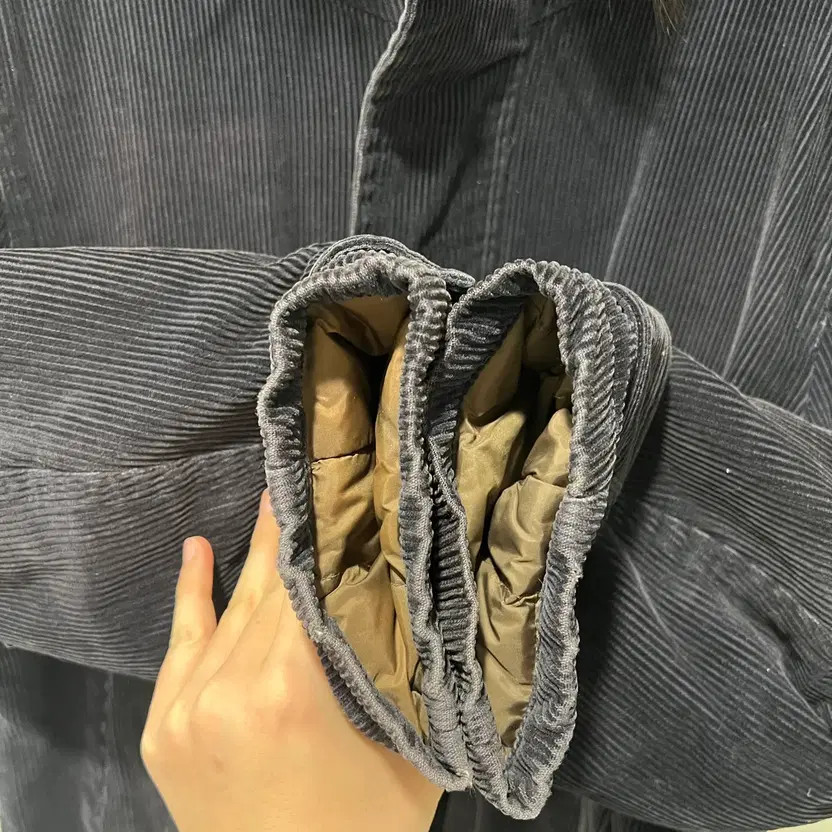 Beanpole Coated Padding Jacket - Size 100, Black,… - image 7