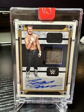 BROOKS JENSEN 2024 WWE PANINI THREE COUNT MEMORABILIA AUTO /99