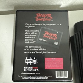 Atari Jaguar Console Bundle Used, EXCELLENT condition Gamedrive  JAGAIO+ Scart