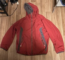 Red And Grey Large Nike Reversable Jacket