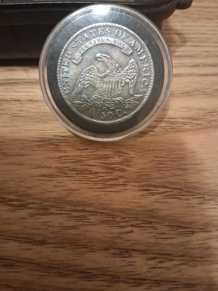 Medio dólar busto tapado 1829 50c.  Un coleccionista debe tener Foto 2 de 2