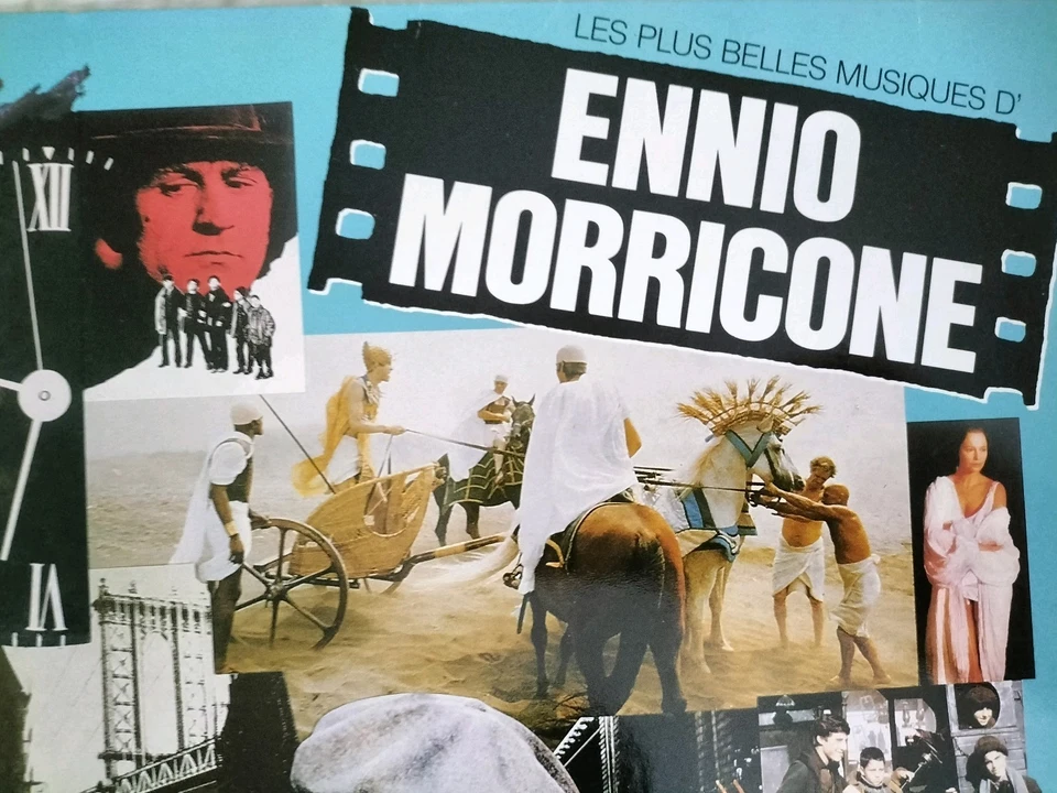 Les Plus Belles Musiques D'Ennio Morricone Vol 4 1986 Soundtrack LP Record Album - Image 2 of 4