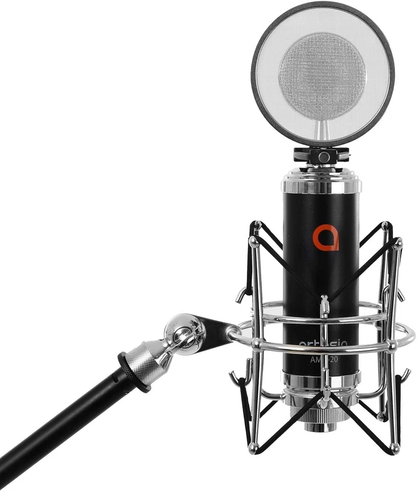 Versatile AMC-20 Large-Diaphragm Studio Microphone with Shock Mount & Pop Filter - Image 3 of 4