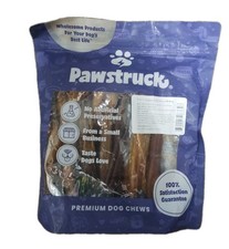 Pawstruck Natural 5" To 7" Straight Bully Sticks Premium Dog Chew 1 Lb Bag