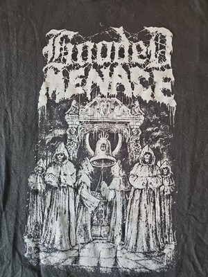 Hooded Menace XL Shirt Original Death Doom Metal Band 