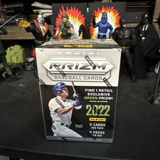 2022 Panini Prizm Blaster Box Factory, Sealed, Green Prizm’s Chance MLB SEALED
