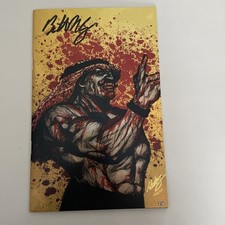 Trolls Comics Chills From The Grave Iron Sheik #1  Signed By  Brett Azar