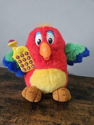 Vtech Little Smart Mr Squawky Talky Parrot toy vintage 1998 interactive Works