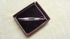 Vintage Swank Red Hilt Cutlass Sword Tie Clip org. box — photo 2