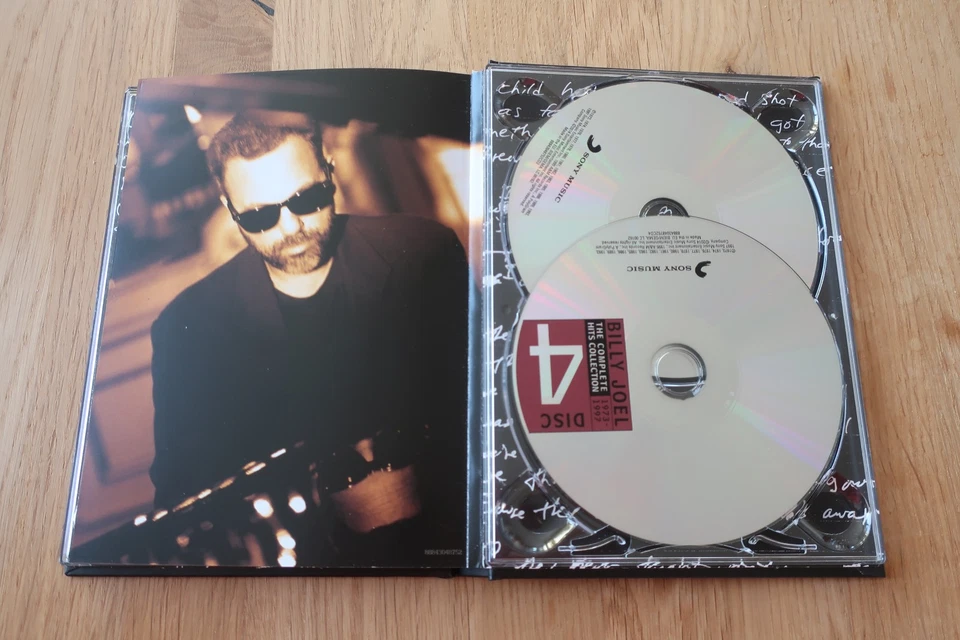 BILLY JOEL - The Complete Hits Collection 1973-1997 (SONY 4 CD Digibook 2014) - Bild 3 von 4