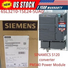 New Siemens 6SL3210-1SE24-5UA0 converter Power Module PM340 6SL3 210-1SE24-5UA0
