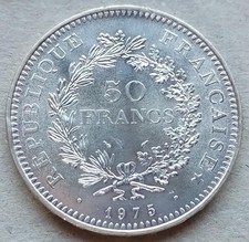 FRANCIA - 50 Franchi argento 1975