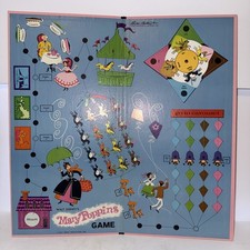 Disney’s Mary Poppins Carousel Game 1964, Board ONLY, Made In USA