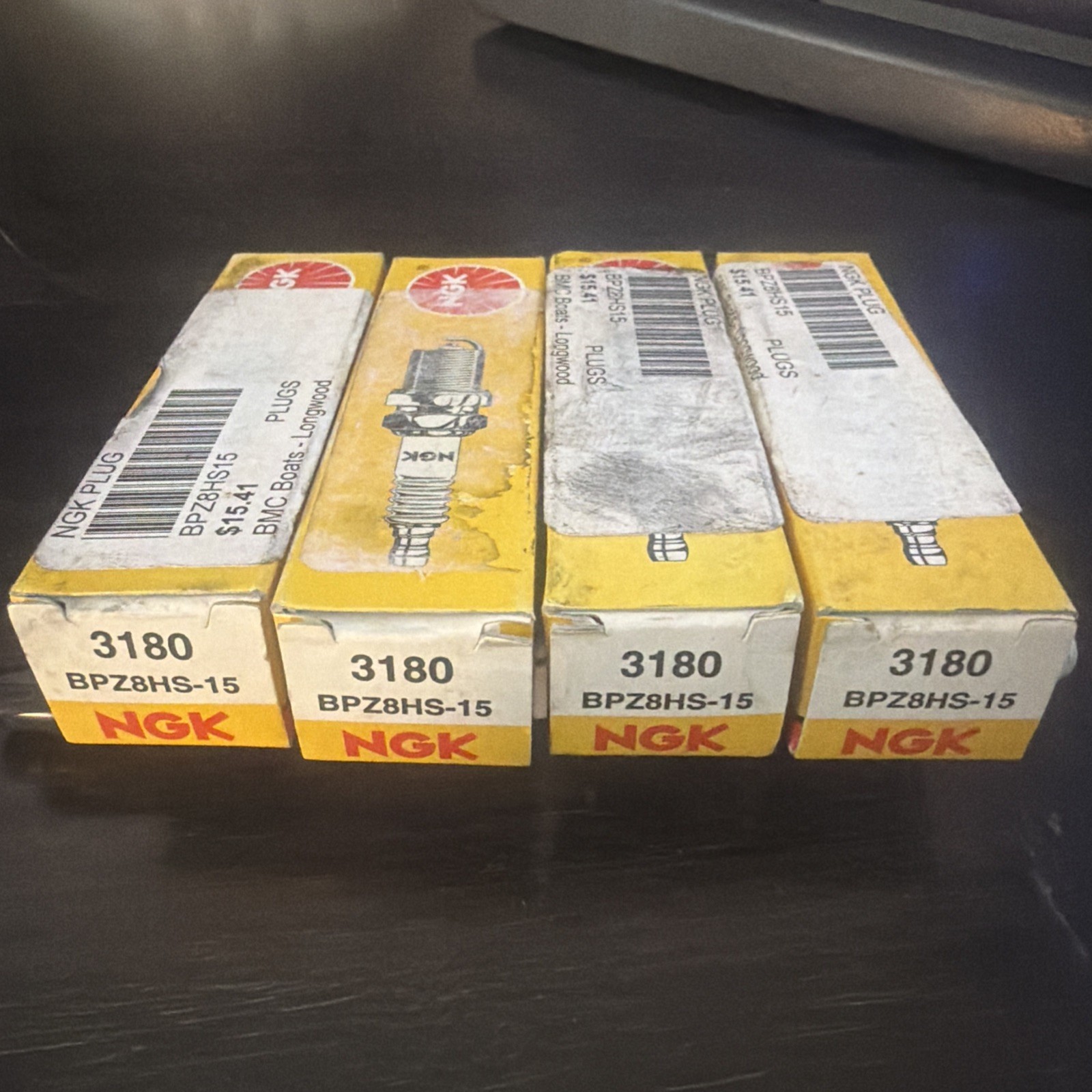 New NGK BPZ8HS-15 3180 Spark Plug SET OF 4
