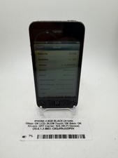 Apple iPhone 4 - Black - 8GB - WiFi - A1349 - functional