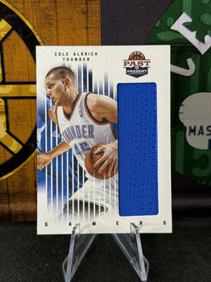 2011-12 Panini Past & Present Gamers Materials Cole Aldrich Jersey Patch #25