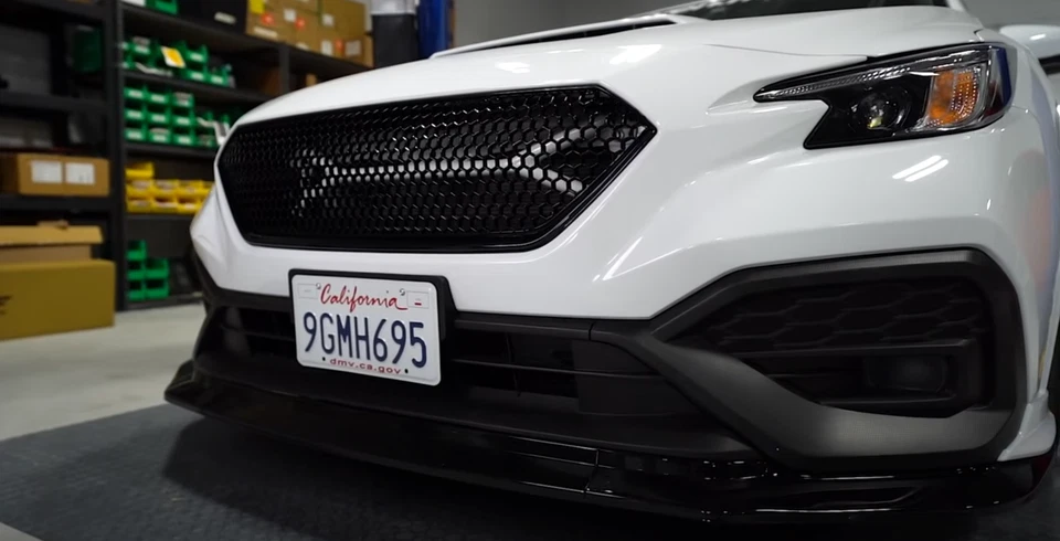 Front Brace Bar White for Subaru WRX VB 2022-2025 - Image 3 of 3