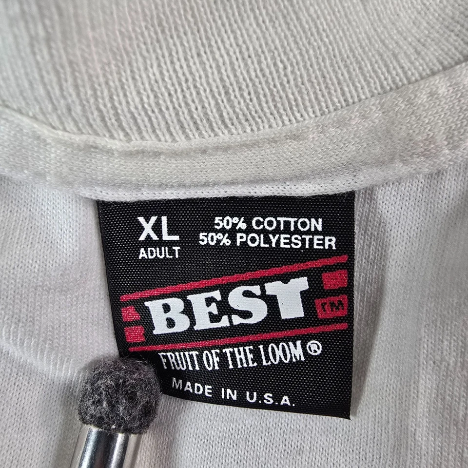 Vintage 1990s Robert Bacon High School Saint Bernard OH Bacon Buddies T-Shirt-XL - Image 4 of 4