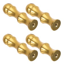  4pcs Metal Spindles Furniture Connectors - Glass Railing Post End Cap Spindles