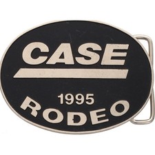 Case Rodeo Heavy Equipment Excavator Construction 1990s NOS Vintage Belt Buckle