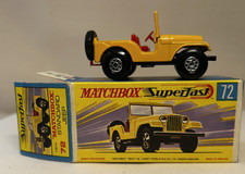 Matchbox Superfast Series 72 Standard Jeep near mint  in Original Box