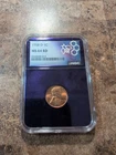 1958-D Lincoln Penny MS64 RD Red 1C Wheat Cent MS 64 Purple Core