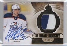 2013-14 Ultimate Collection Rookies 25/25 Nail Yakupov #176 Patch Auto 2a8