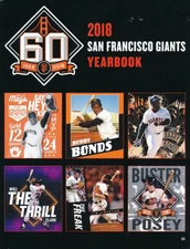 2018 San Francisco Giants Yearbook - Shipped in a Box