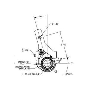 Haldex Slack Adjuster Chart