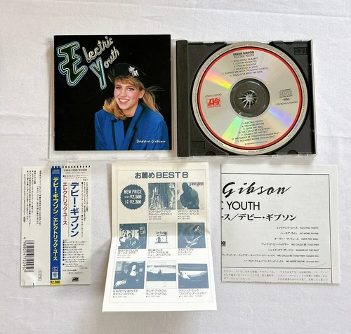 DEBBIE GIBSON Electric Youth JAPAN CD Obi Post Card 1989 Out Of Print