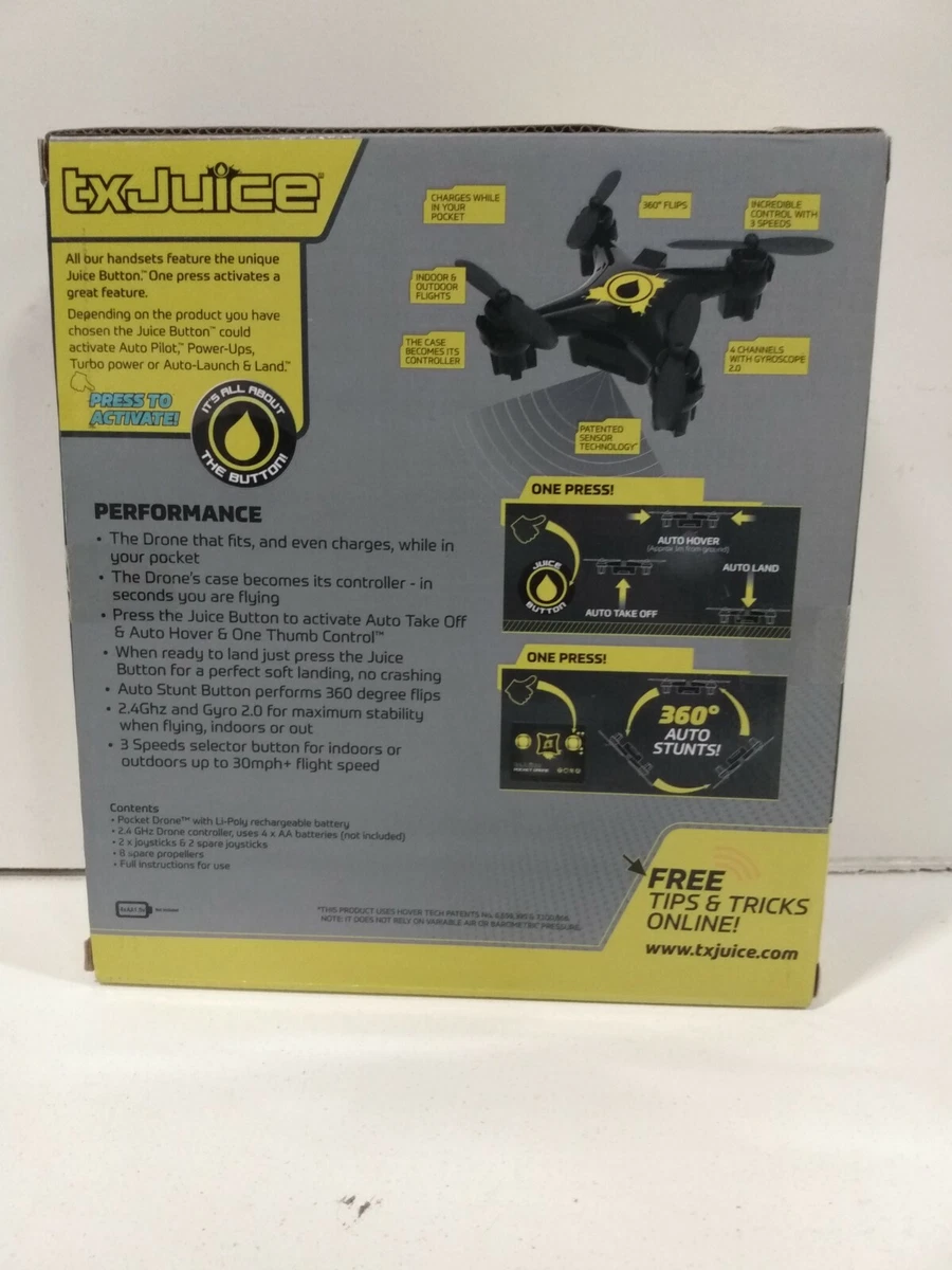 Tx juice 2024 pocket drone