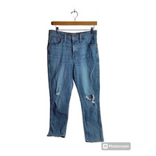 J. Crew Women's High Rise Classic Vintage Jeans, size 29, distressed